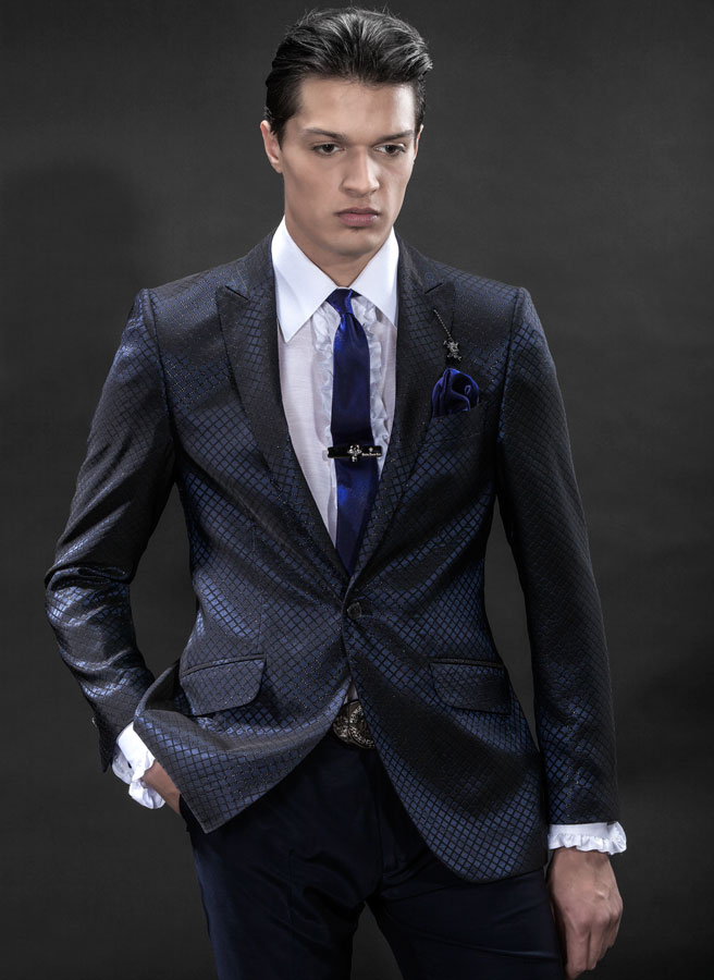ONGala 148 - Giacca moda blu