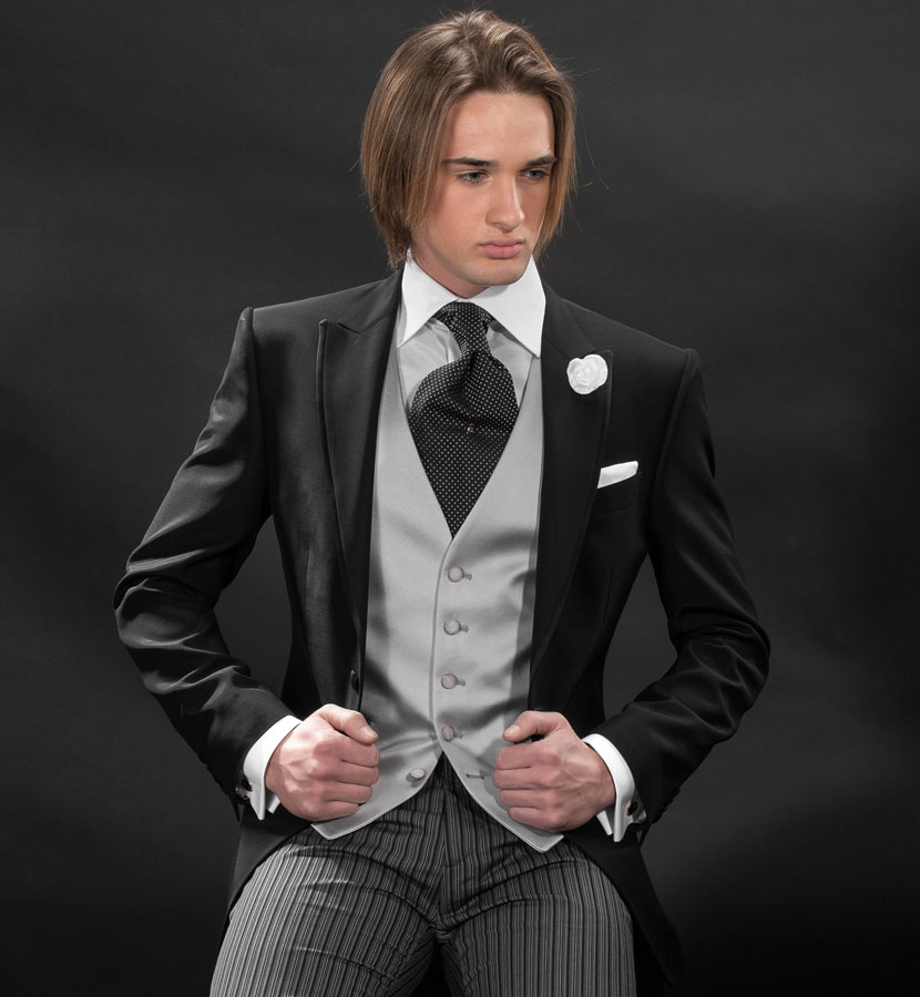 ONGala 152 - Dinner Jacket in tessuto nero