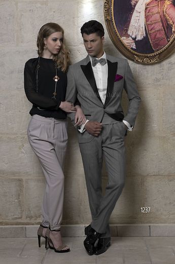 ONGala 1237 - Dinner Jacket in tessuto Principe di Galles