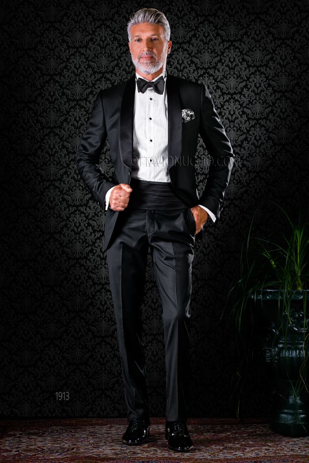 ONGala 1913 - Smoking sposo classico nero