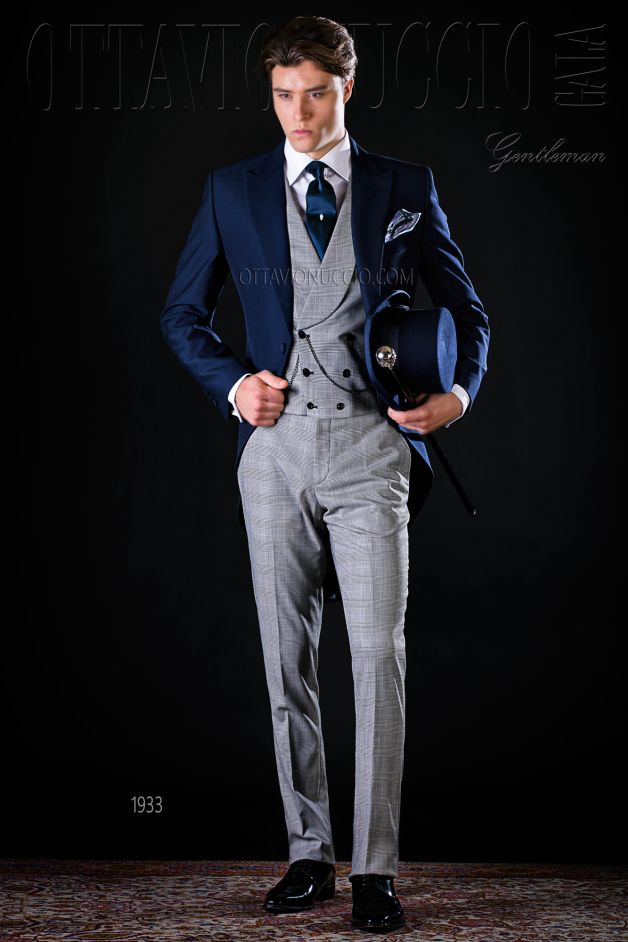 ONGala 1933 - Tight spezzato blu e Principe di Galles