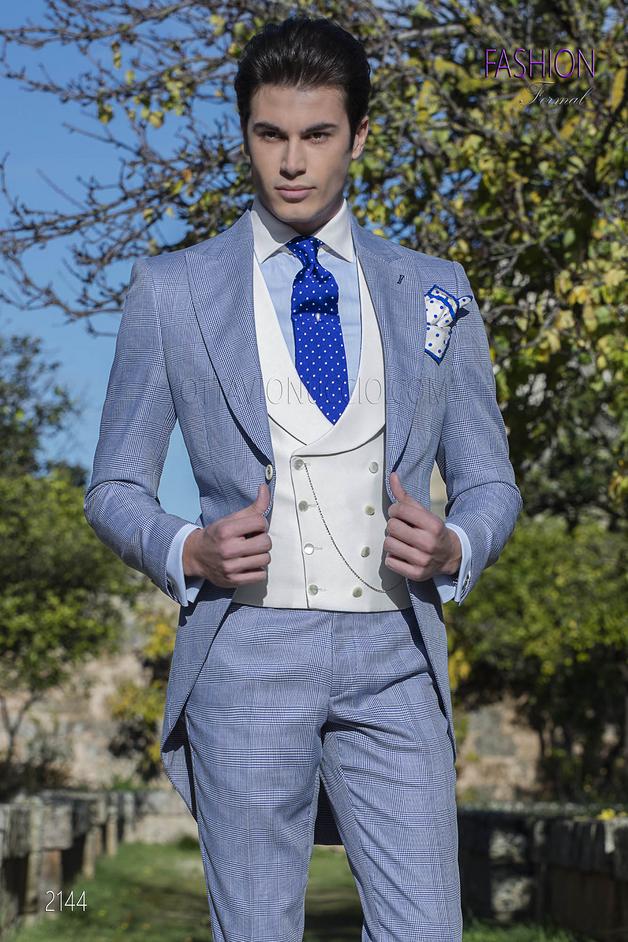 ONGala 2144 - Vestito uomo principe di galles da sposo | Tight fashion